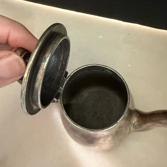 Antique Wallace Hand Soldered 8 oz Teapot - Picture 3 of 5